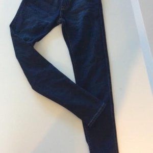 Women's Hollister High Rise Dark Wash Super Skinny Jeans W 28/L30